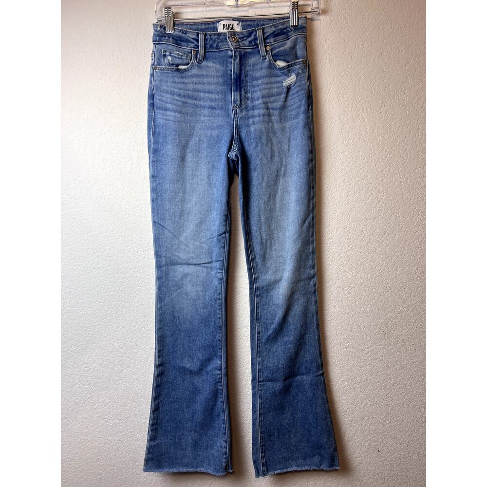 PAIGE Lauren Canyon High Rise Flare Leg Jeans Size 26